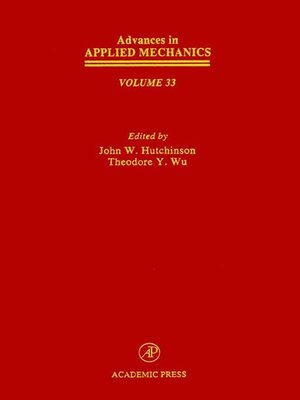 cover image of Advances in Applied Mechanics